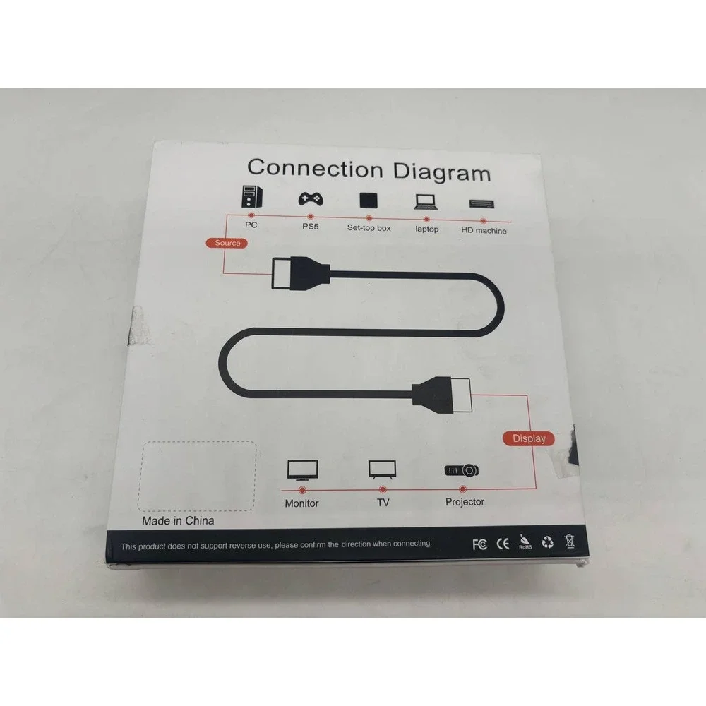 Active Optical HDMI Cable 30m 4K Fiber Optic (approx. 100 ft) FOR PS5 PC TV ARC
